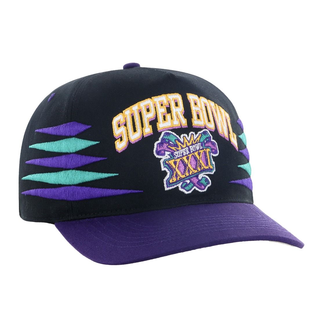 Packers '47 Super Bowl XXXI Diamond Cut Back Cap