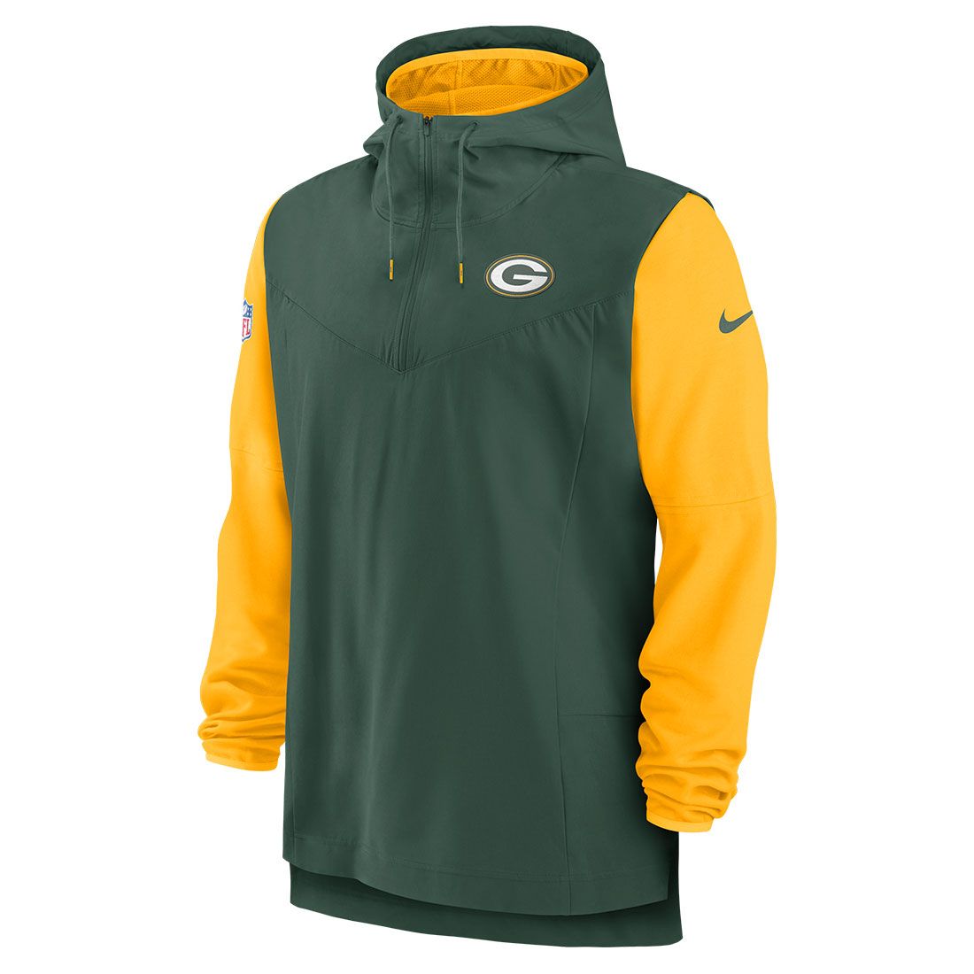 Packers Nike Player Light-Weight Hooded Jacket