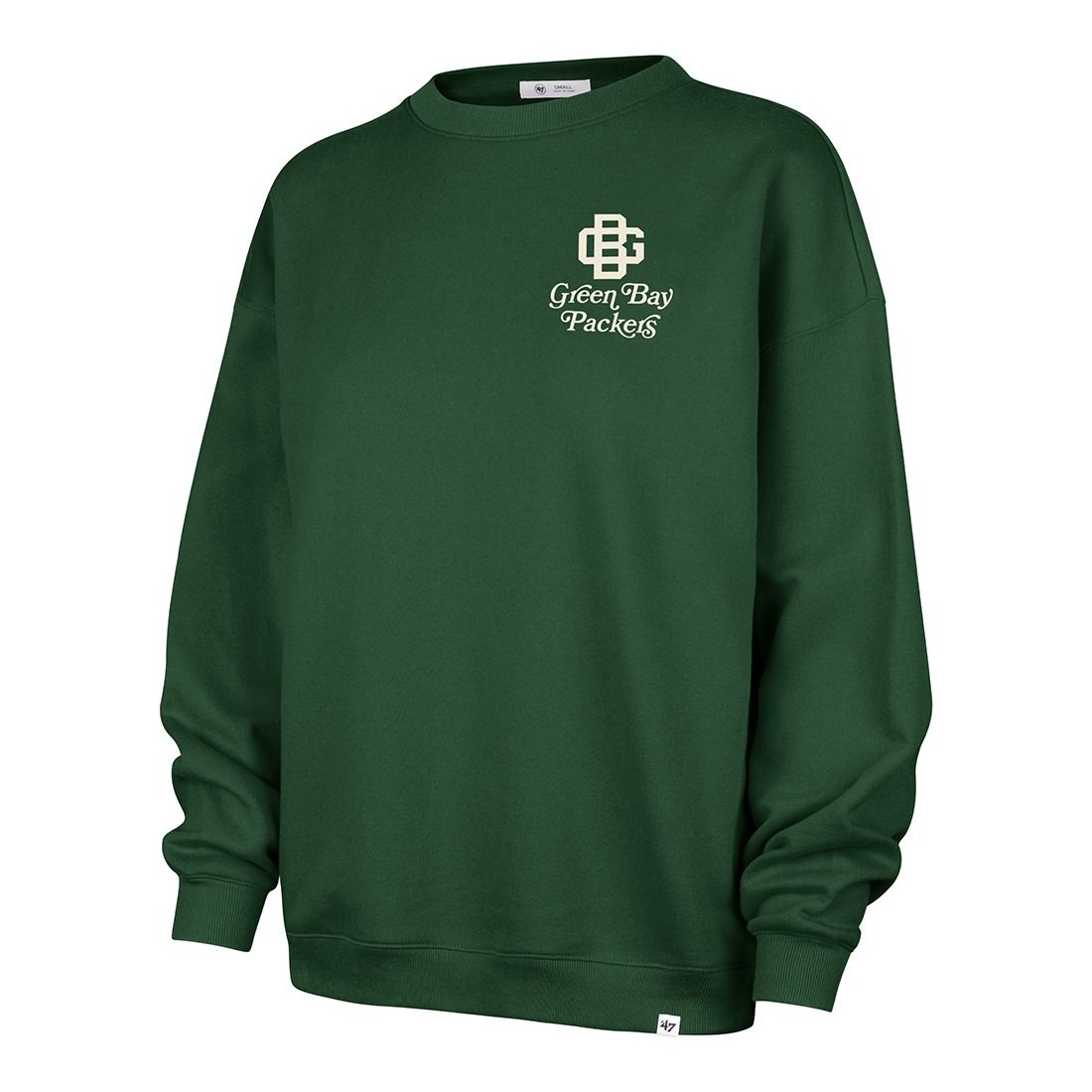 Packers '47 Womens Shout It Out Oversized Crew 6 Packers '47 Womens Shout It Out Oversized Crew