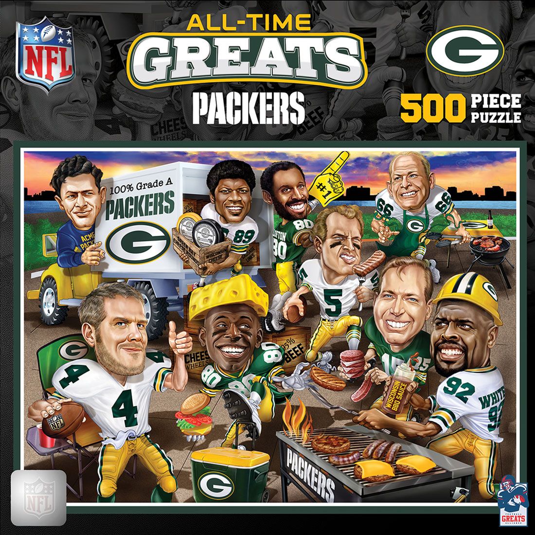 Packers All-Time Greats 500-Piece Puzzle