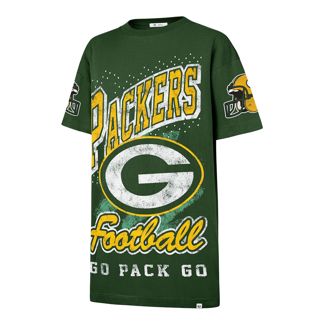 Packers '47 Womens Gemstone Swash T-Shirt Dress