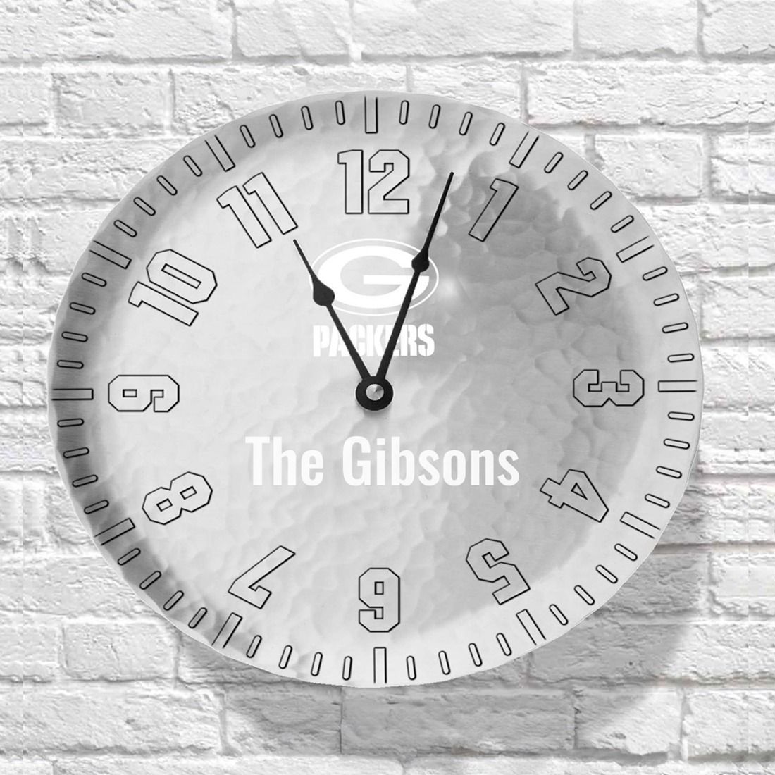 Packers Personalized Wall Clock