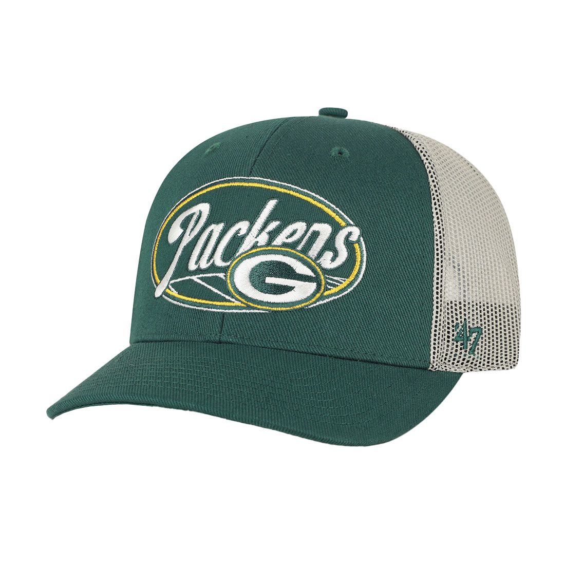 Packers '47 Enfield Strap Trucker Cap