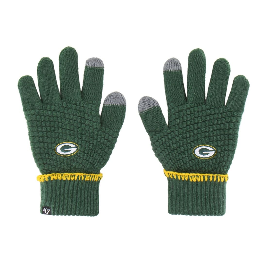Packers '47 Womens Blanket Stitch Gloves