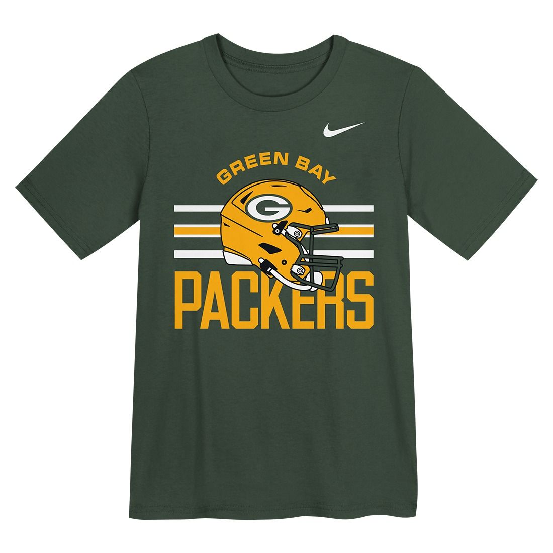 Packers Nike Pre-School Helmet T-Shirt