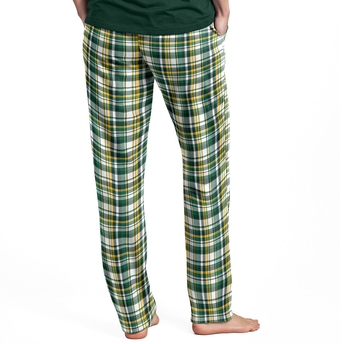 Packers College Concepts Womens Medley Plaid Pant 2 Packers College Concepts Womens Medley Plaid Pant