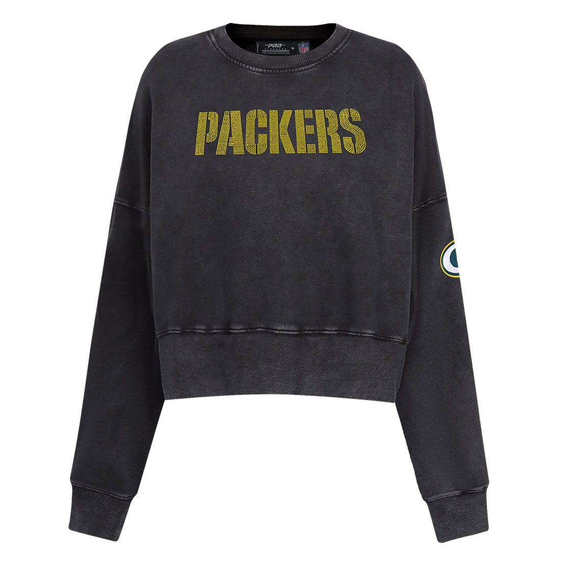 Packers Pro Standard Womens Washed Jewels Crew 13 Packers Pro Standard Womens Washed Jewels Crew