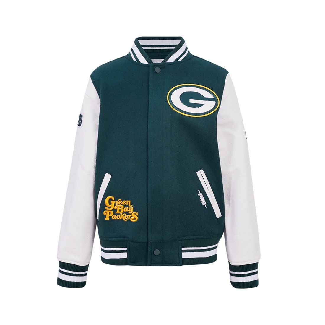 Packers Pro Standard Youth Souvenir Varsity Jacket