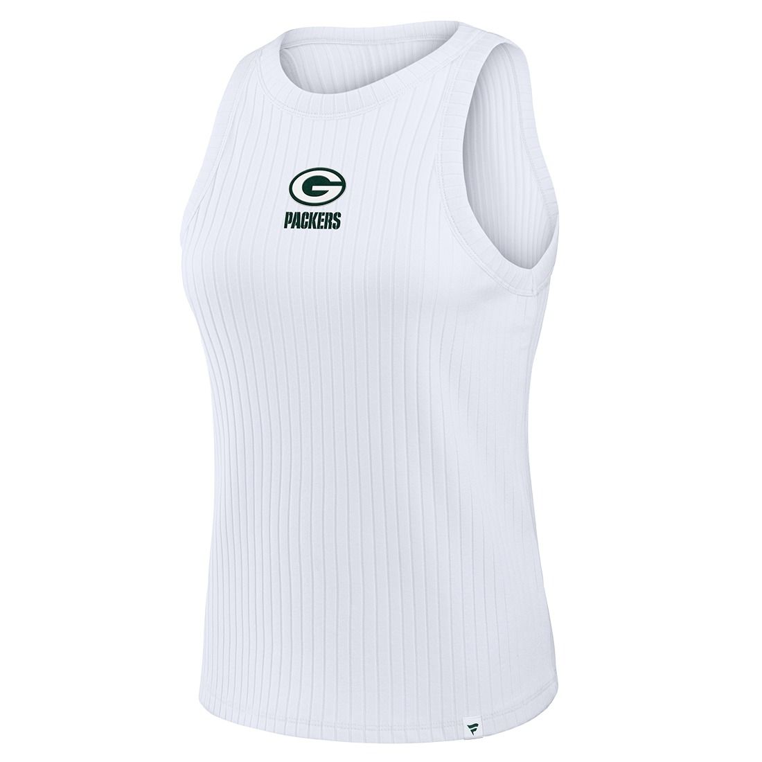 Packers Fanatics Womens High Hip Ribbed Tank Top