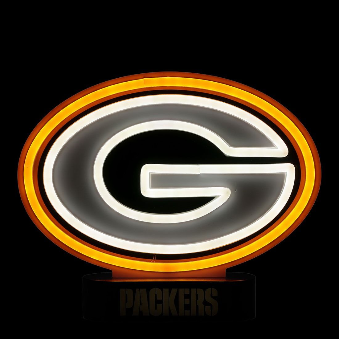 Packers FOCO Neon Logo Tabletop 1 Packers FOCO Neon Logo Tabletop