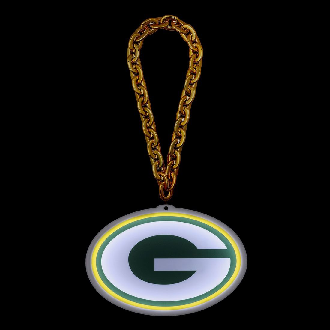Packers FOCO Light Up Logo Chain