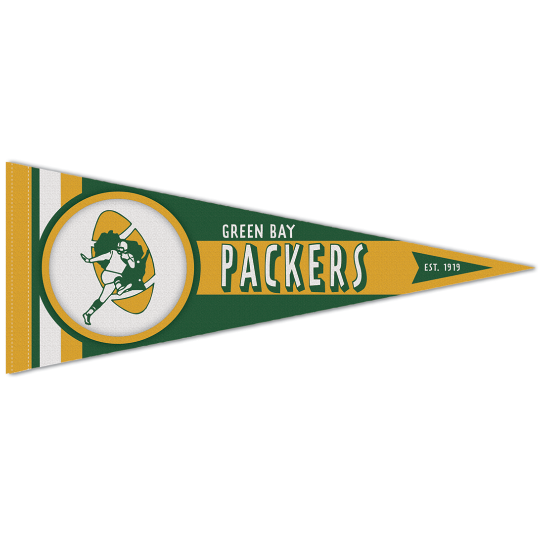 Packers Wincraft Throwback Ring Pennant