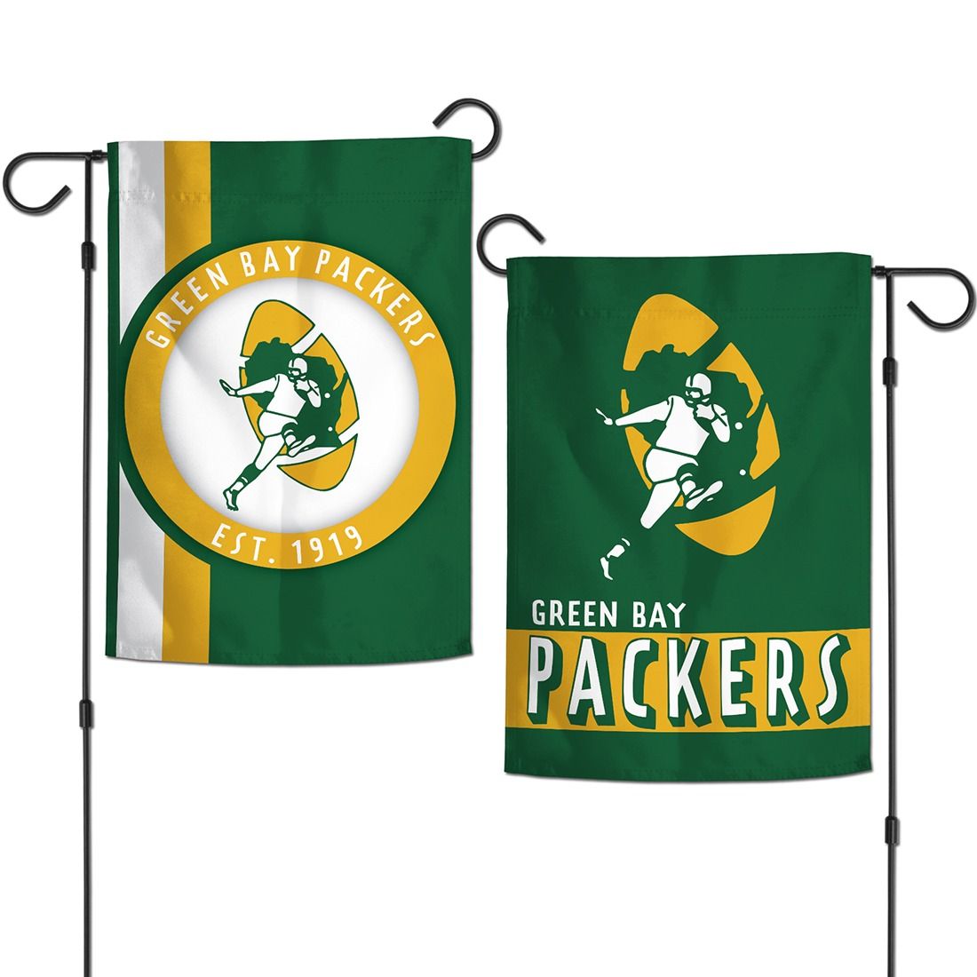 Packers Wincraft Throwback 2-Sided Garden Flag