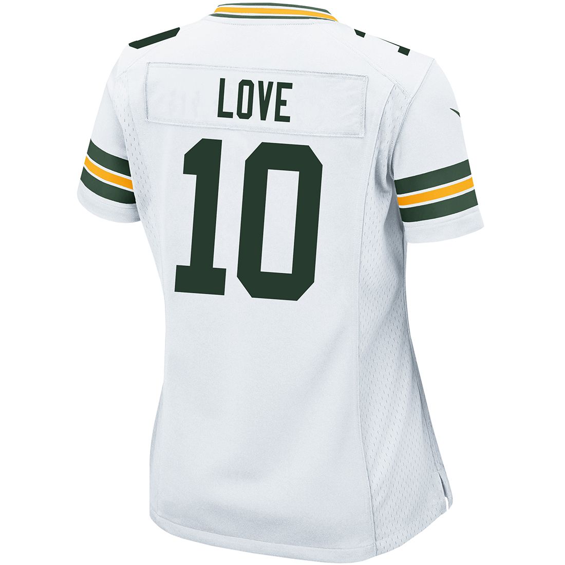 #10 Jordan Love Nike Womens Away Game Jersey