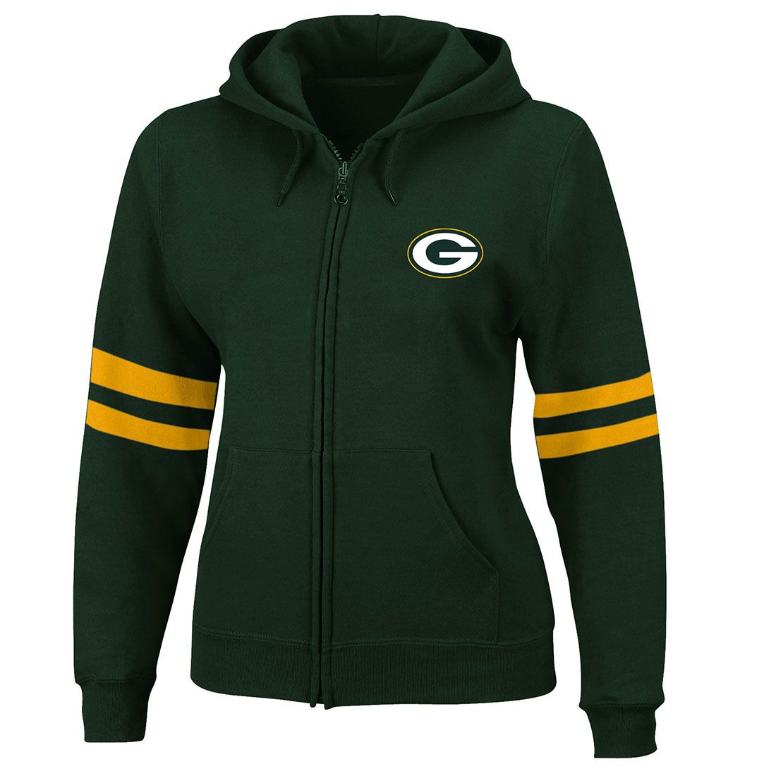 Packers Fanatics Womens Plus Size Arm Stripe Hoodie 20 Packers Fanatics Womens Plus Size Arm Stripe Hoodie