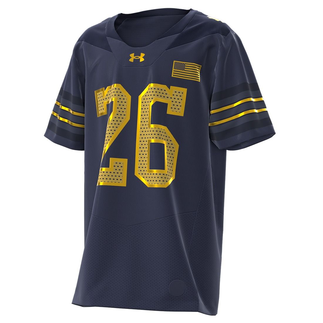 Shamrock Series ND Youth Replica Football Jersey 4 Shamrock Series ND Youth Replica Football Jersey
