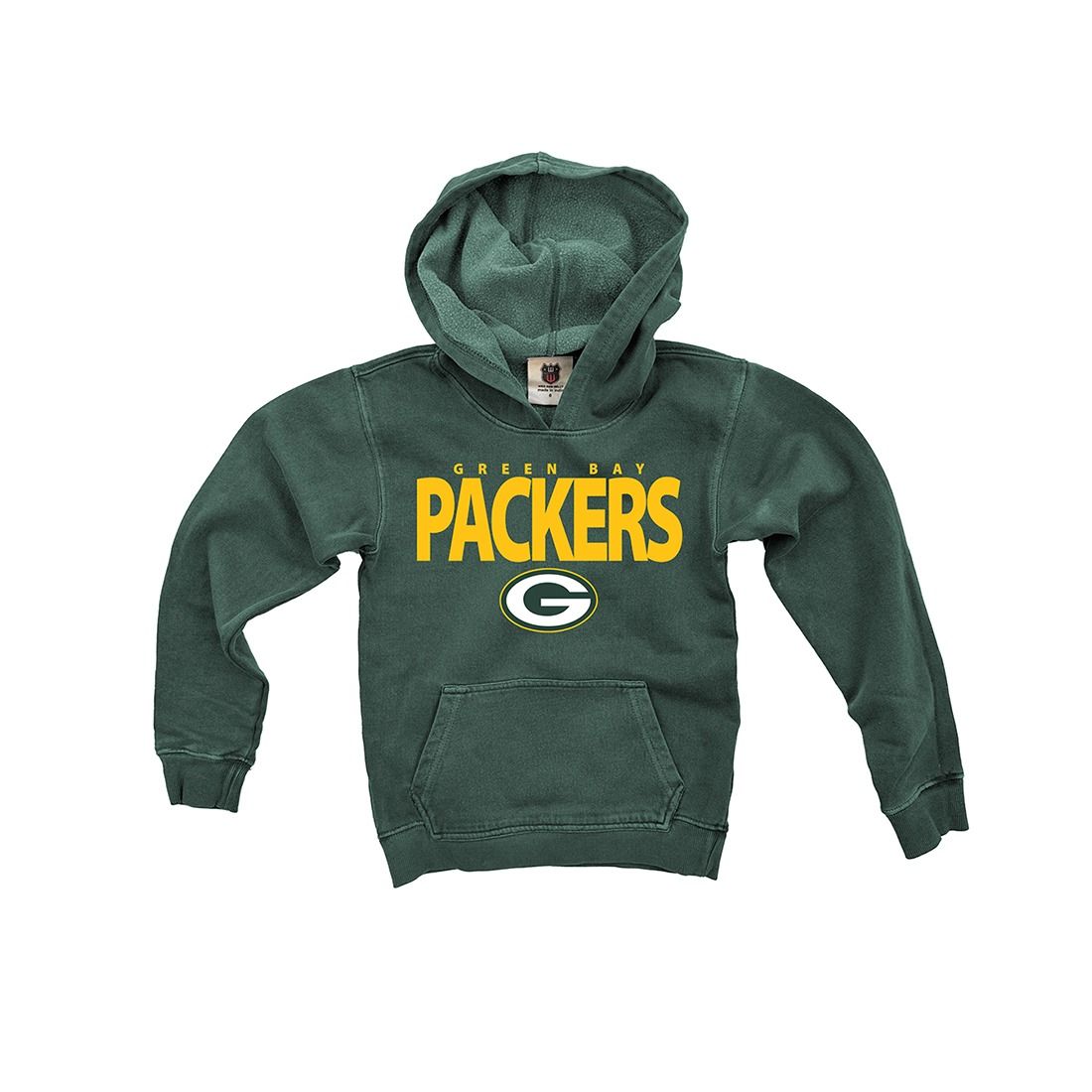 Packers Wes & Willy Infant Pigment Dye Hoodie