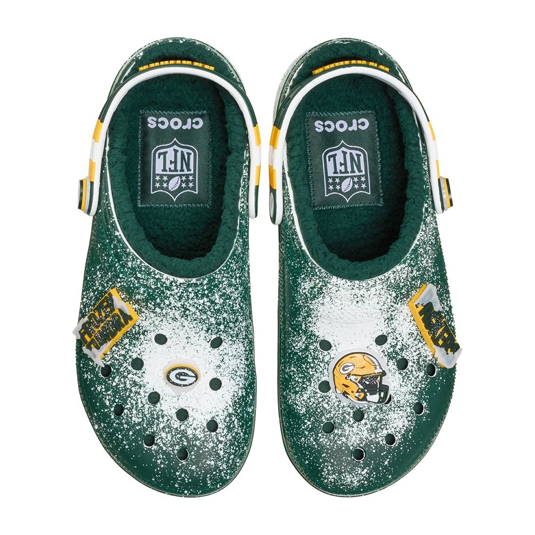Packers Crocs Classic Lined Clog