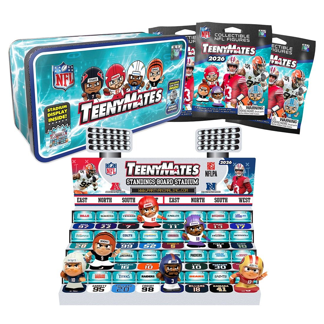 Packers TeenyMates Series 15 Collector Tin