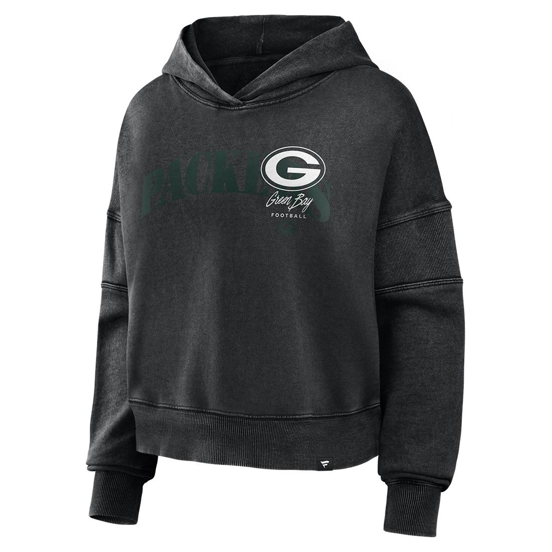 Packers Fanatics Womens Trend First Oversized Hoodie