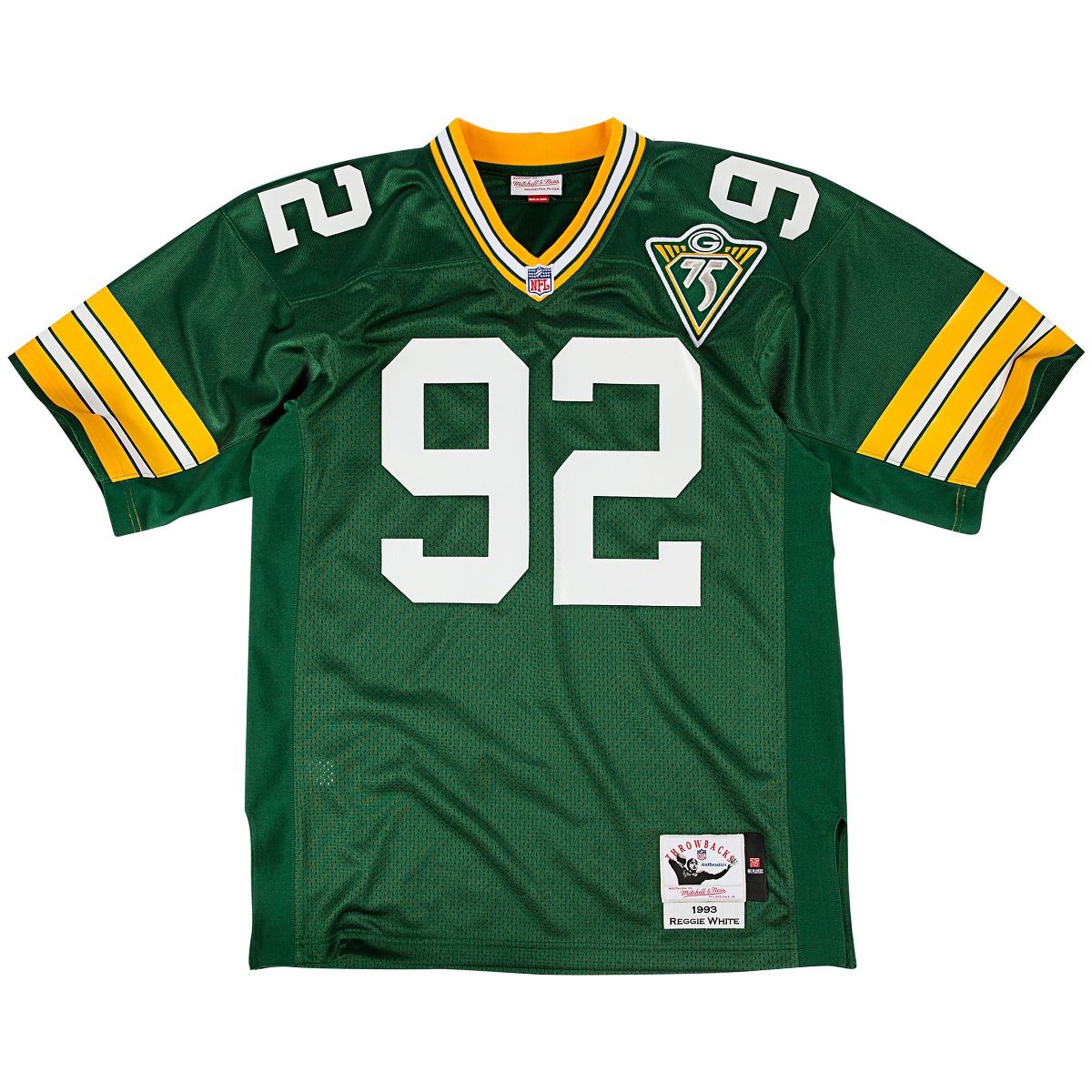 #92 White Mitchell & Ness 1993 Authentic Jersey