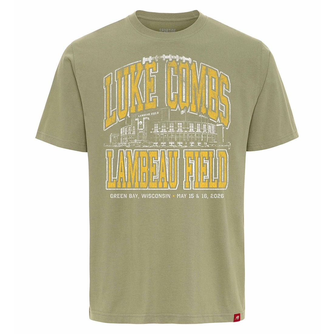 2026 Luke Combs at Lambeau Field Duke T-Shirt