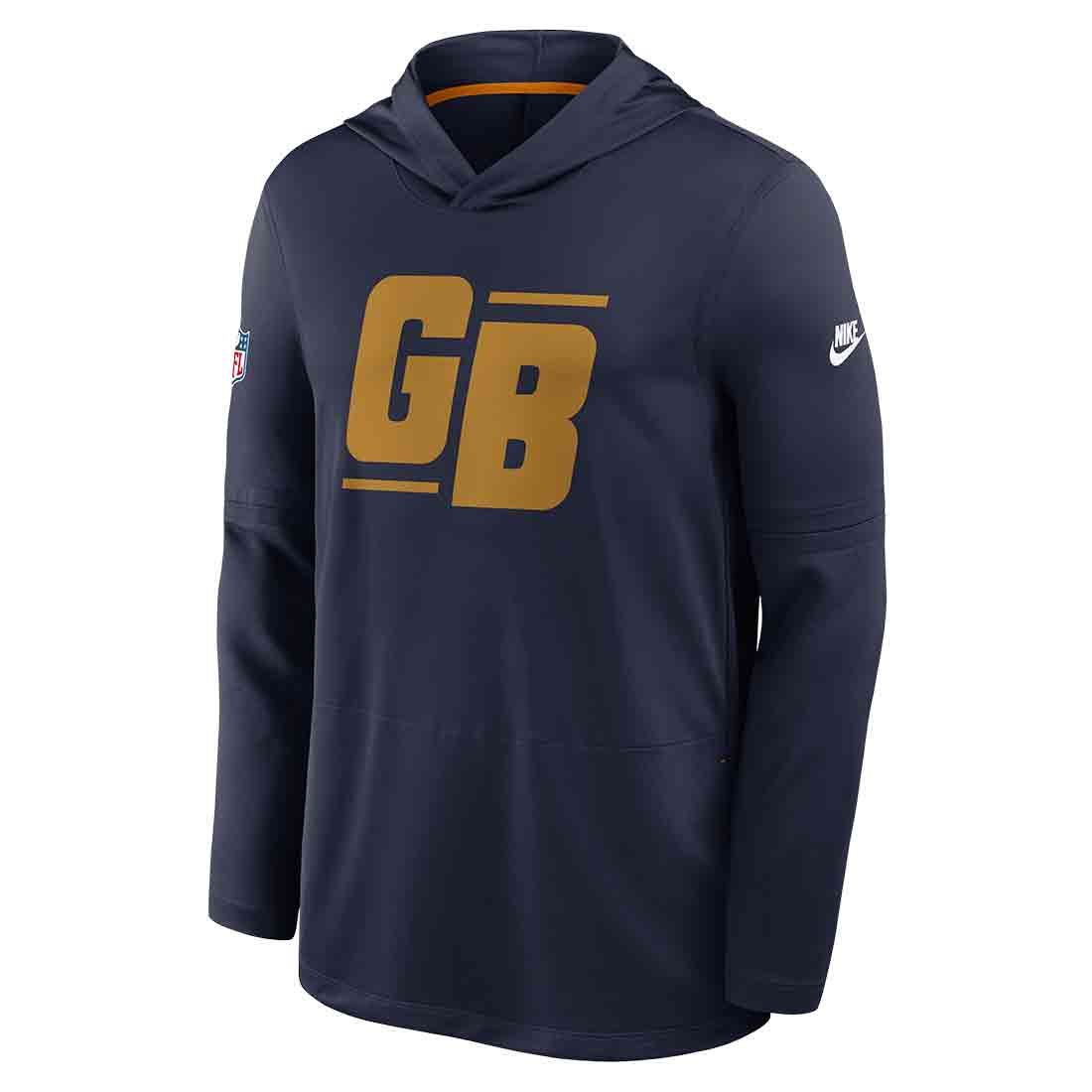 Packers Nike Sideline 23 Classic Hooded T-Shirt