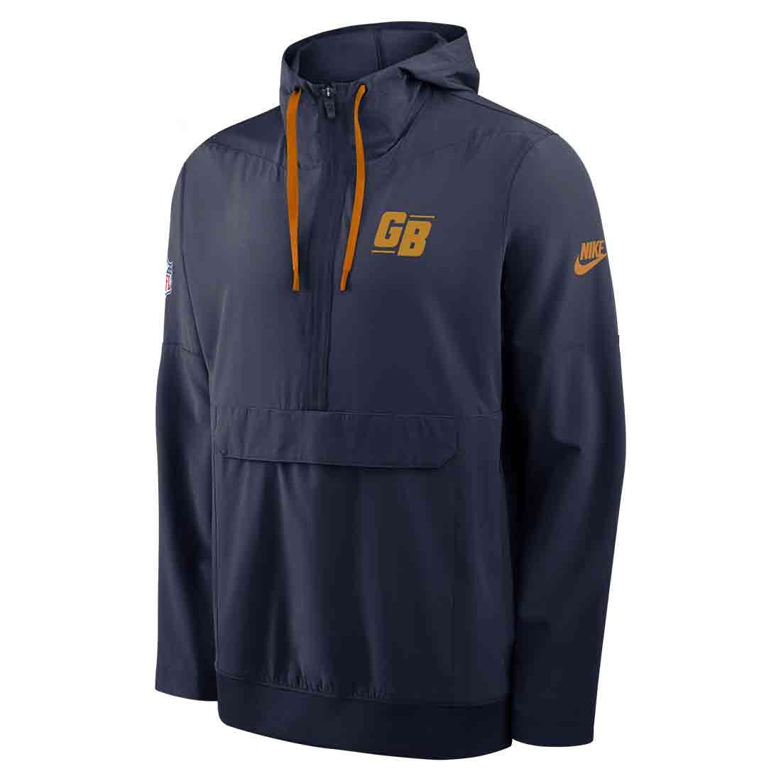 Packers 23 Classic Nike Sideline Anorak Jacket 11 Packers 23 Classic Nike Sideline Anorak Jacket