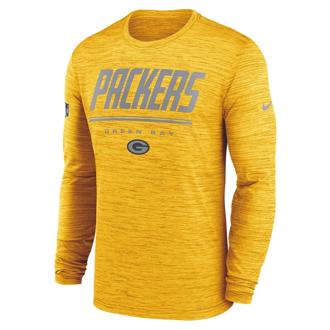 Packers Nike Sideline Team Velocity LS T-Shirt 5 Packers Nike Sideline Team Velocity LS T-Shirt