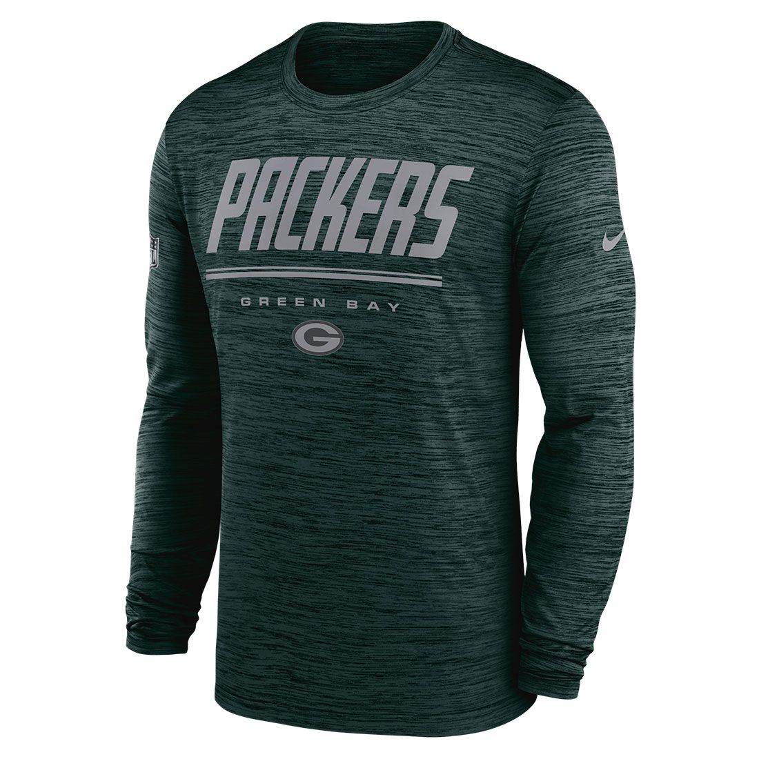 Packers Nike Big & Tall Sideline Velocity T-Shirt