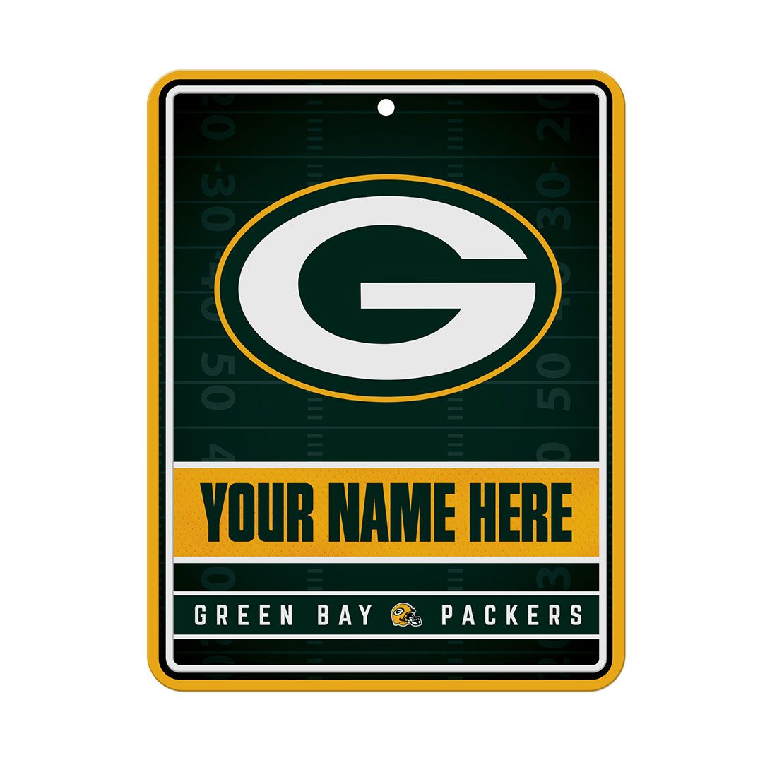 Packers Personalized Metal Parking Sign 3 Packers Personalized Metal Parking Sign