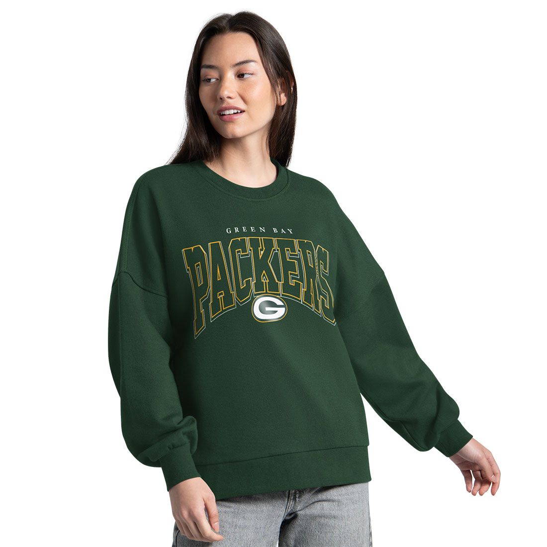 Packers G-III Womens Show Up Crewneck