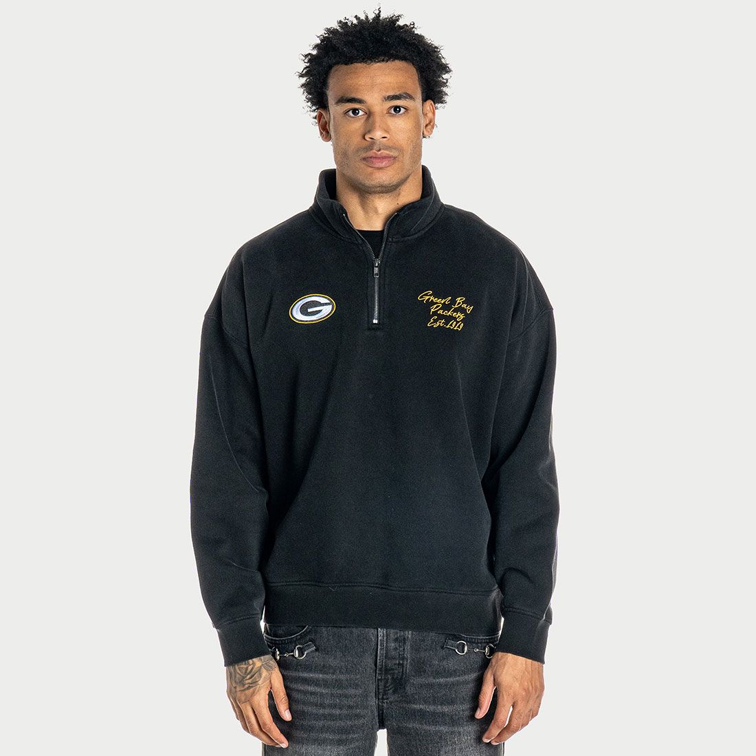 Packers Wild Collective Unisex Boxy 1/4 Zip 3 Packers Wild Collective Unisex Boxy 1/4 Zip