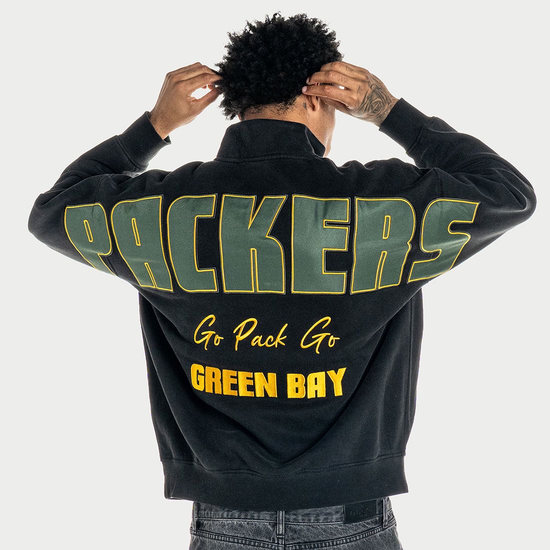 Packers Wild Collective Unisex Boxy 1/4 Zip 4 Packers Wild Collective Unisex Boxy 1/4 Zip