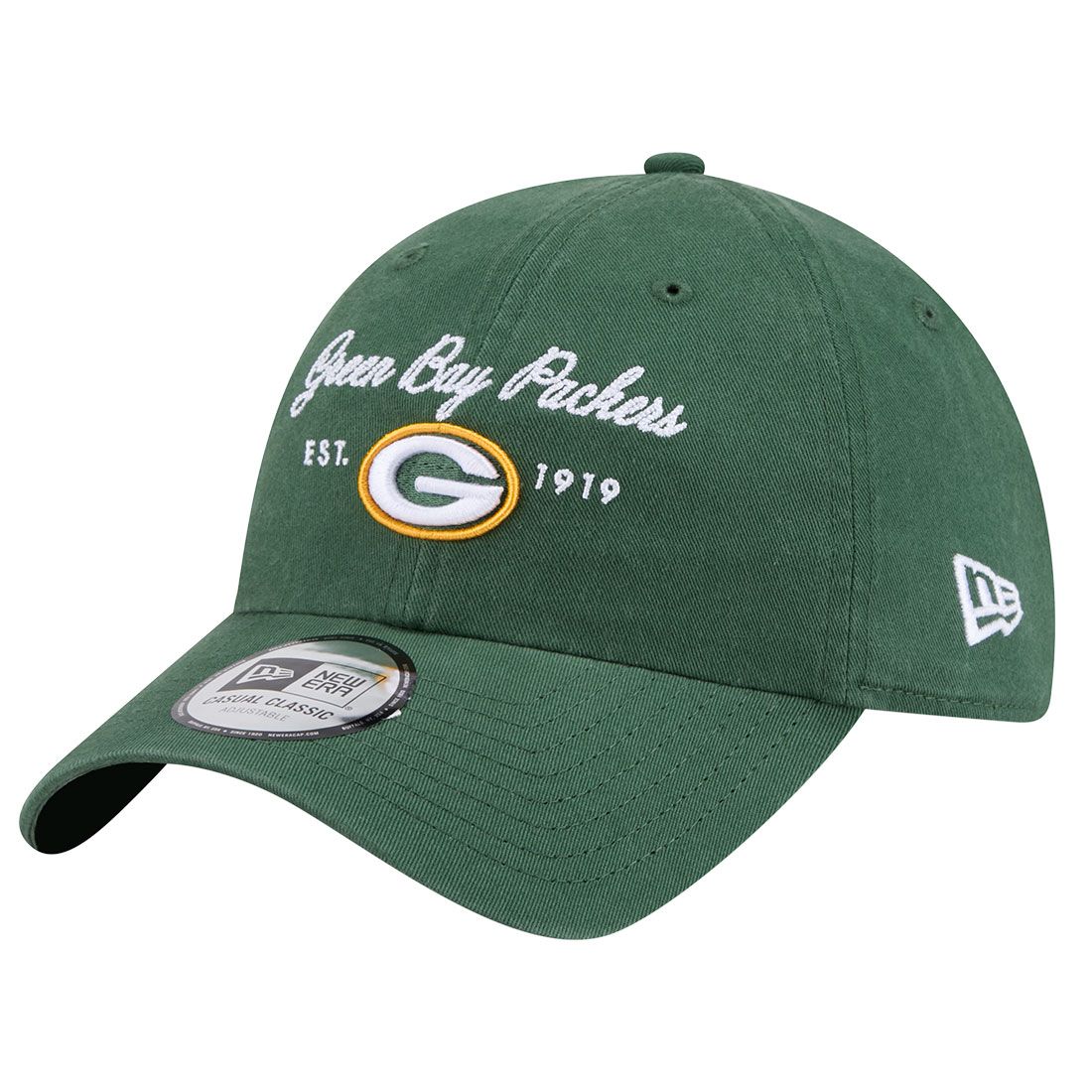 Packers New Era Womens Casual Classic Script Cap