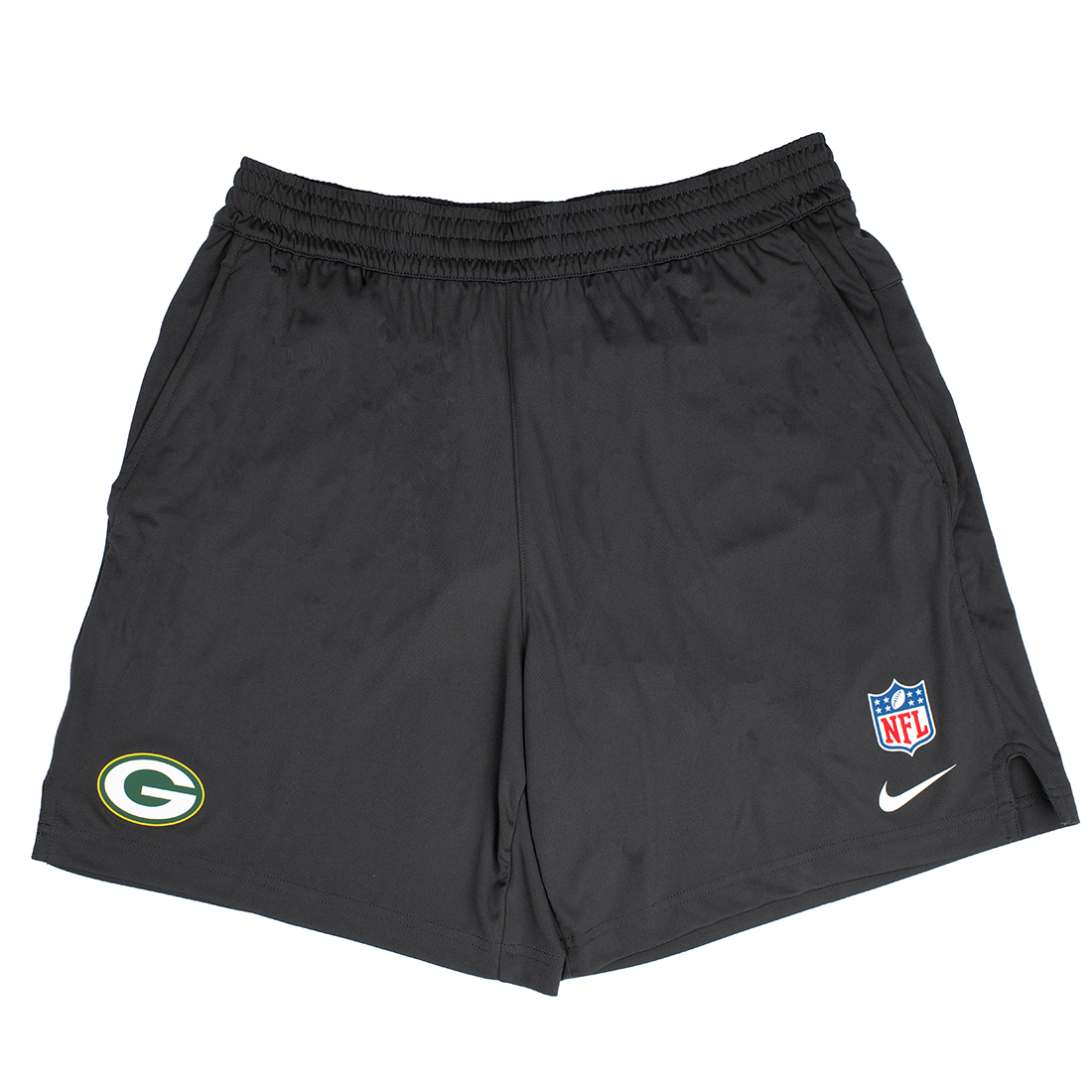 Packers Nike Sideline Dri-Fit Pocket Short 8 Packers Nike Sideline Dri-Fit Pocket Short