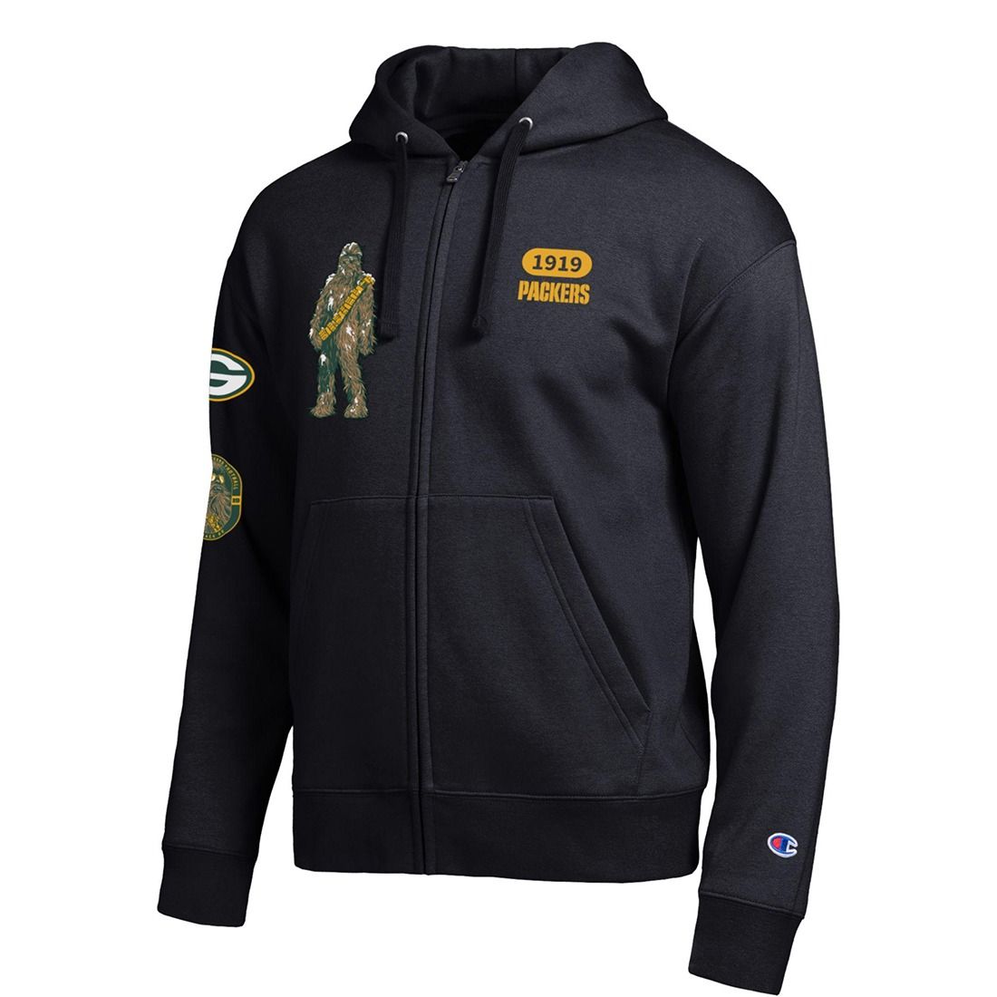 Packers Champion x Disney Chewbacca All-Star Hoodie 7 Packers Champion x Disney Chewbacca All-Star Hoodie