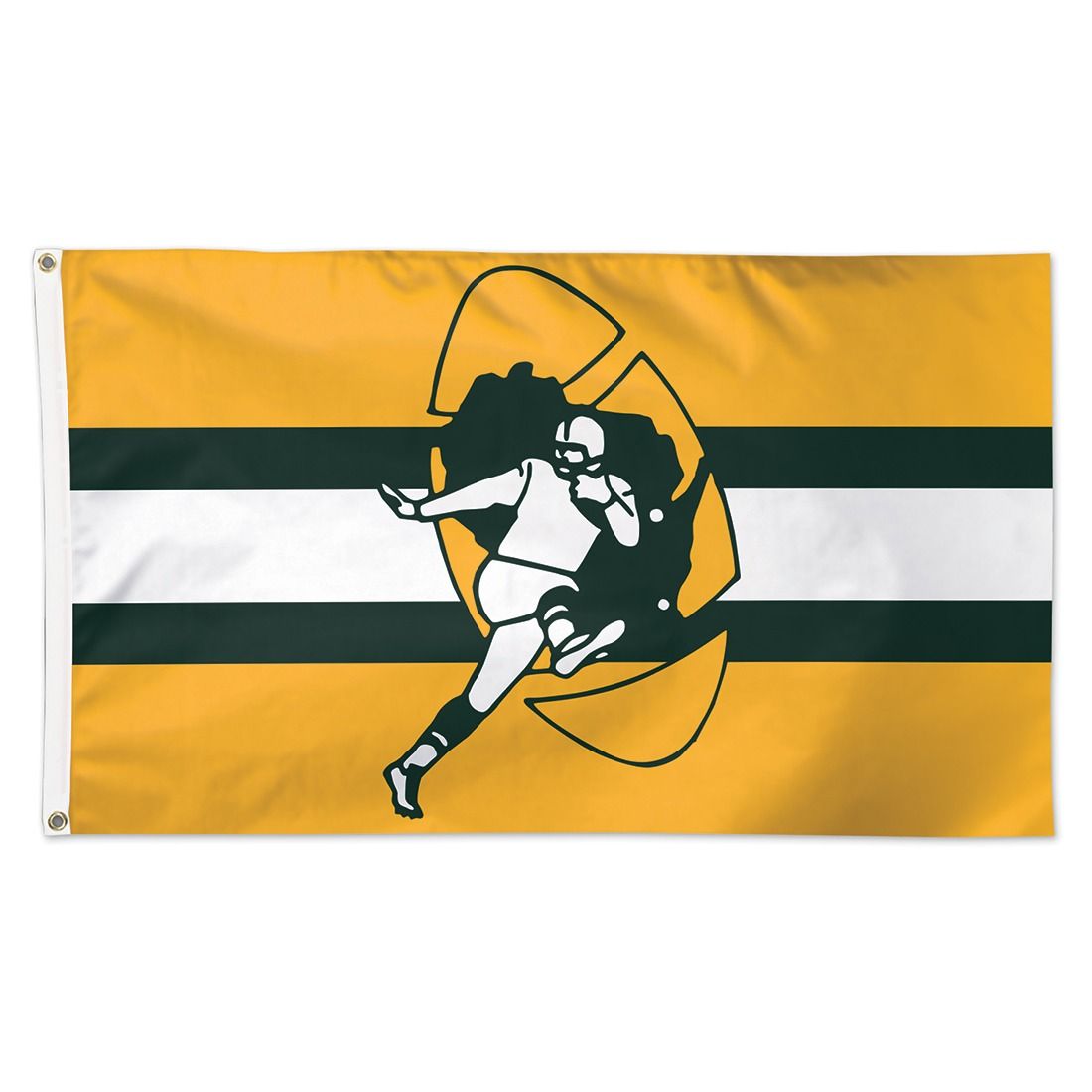 Packers Wincraft Packers Retro Logo Deluxe Flag