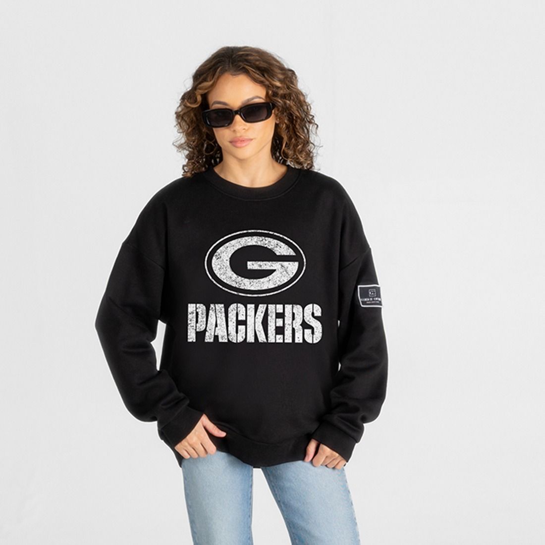 Packers Gameday Couture Womens Bold Move Crew