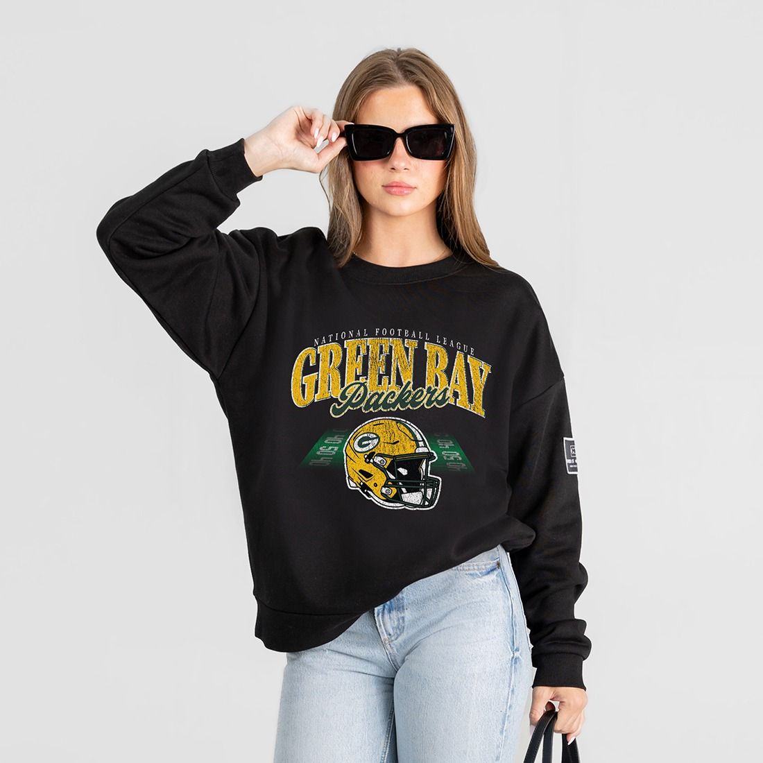 Packers Gameday Couture Womens Field Focus Crew 2 Packers Gameday Couture Womens Field Focus Crew