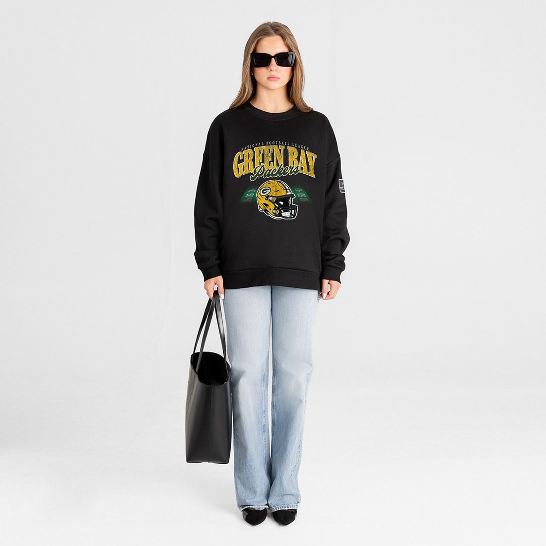Packers Gameday Couture Womens Field Focus Crew 4 Packers Gameday Couture Womens Field Focus Crew