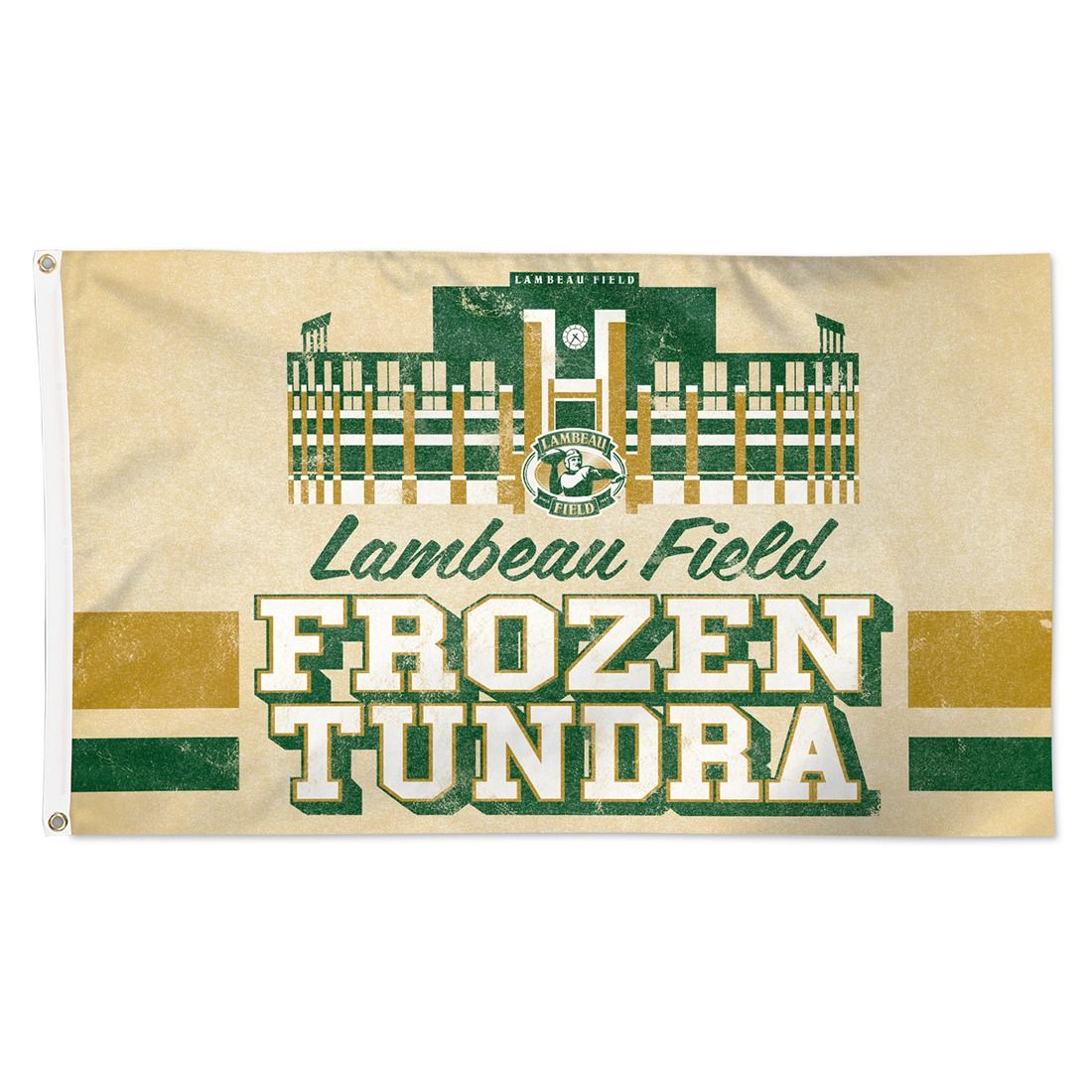 Lambeau Field WinCraft Frozen Tundra Deluxe Flag