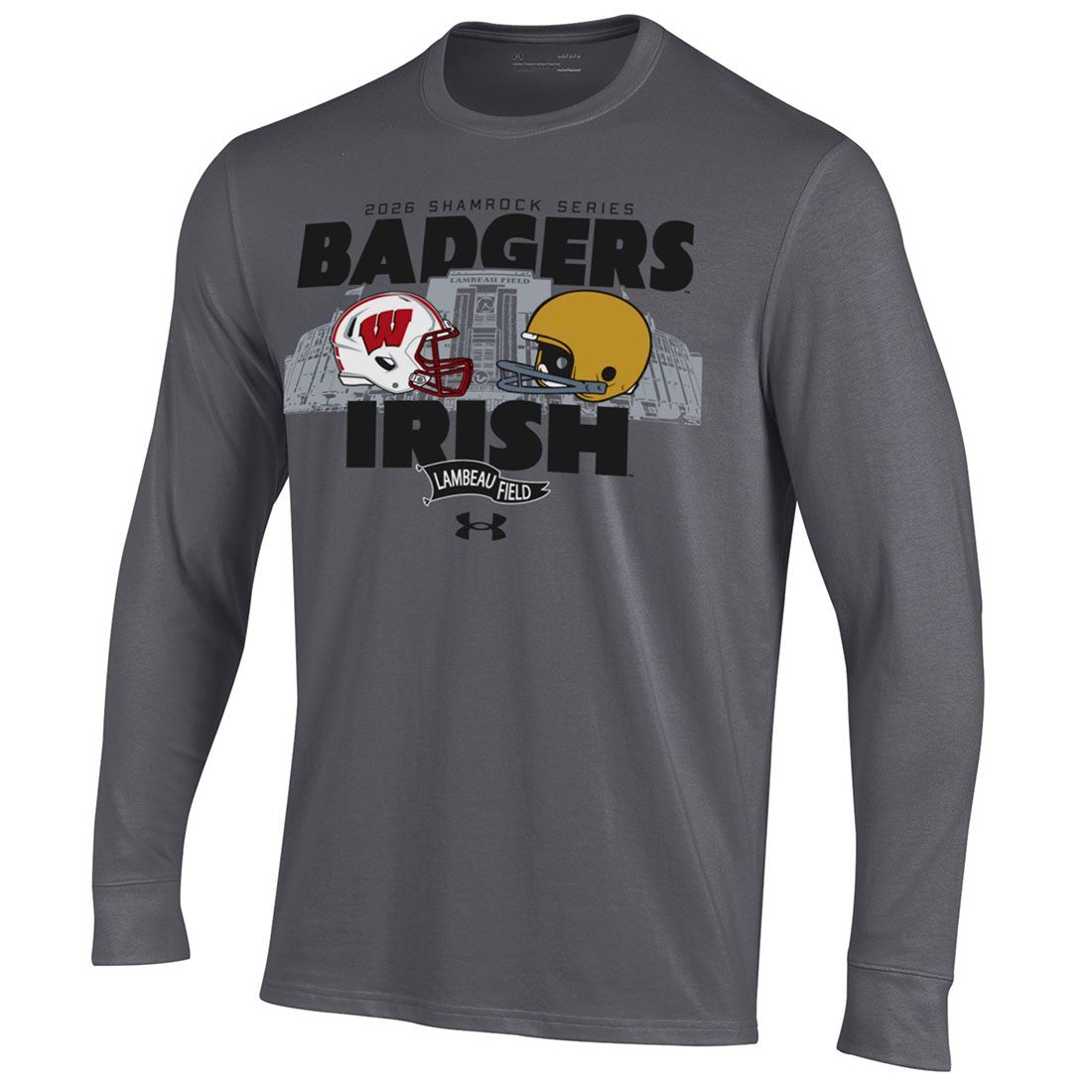 Shamrock Series Lambeau Facade Match-Up T-Shirt 3 Shamrock Series Lambeau Facade Match-Up T-Shirt