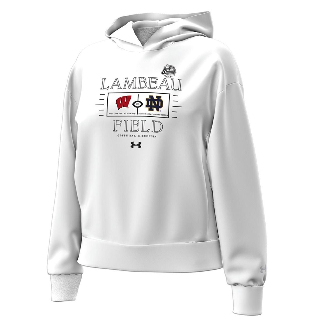 Shamrock Series Womens Lambeau Box Icon Hoodie