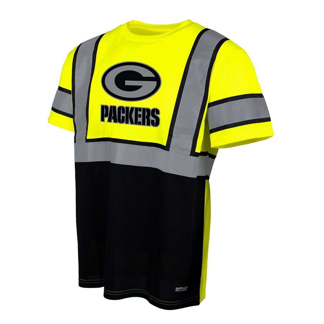 Packers Hi-Vis Safety Yellow T-Shirt