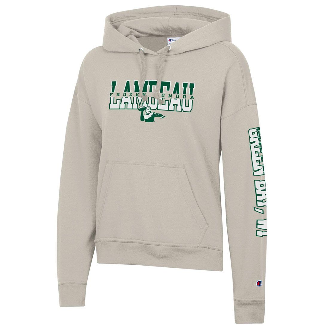 Lambeau Field Champion Womens Powerblend Duo Hoodie