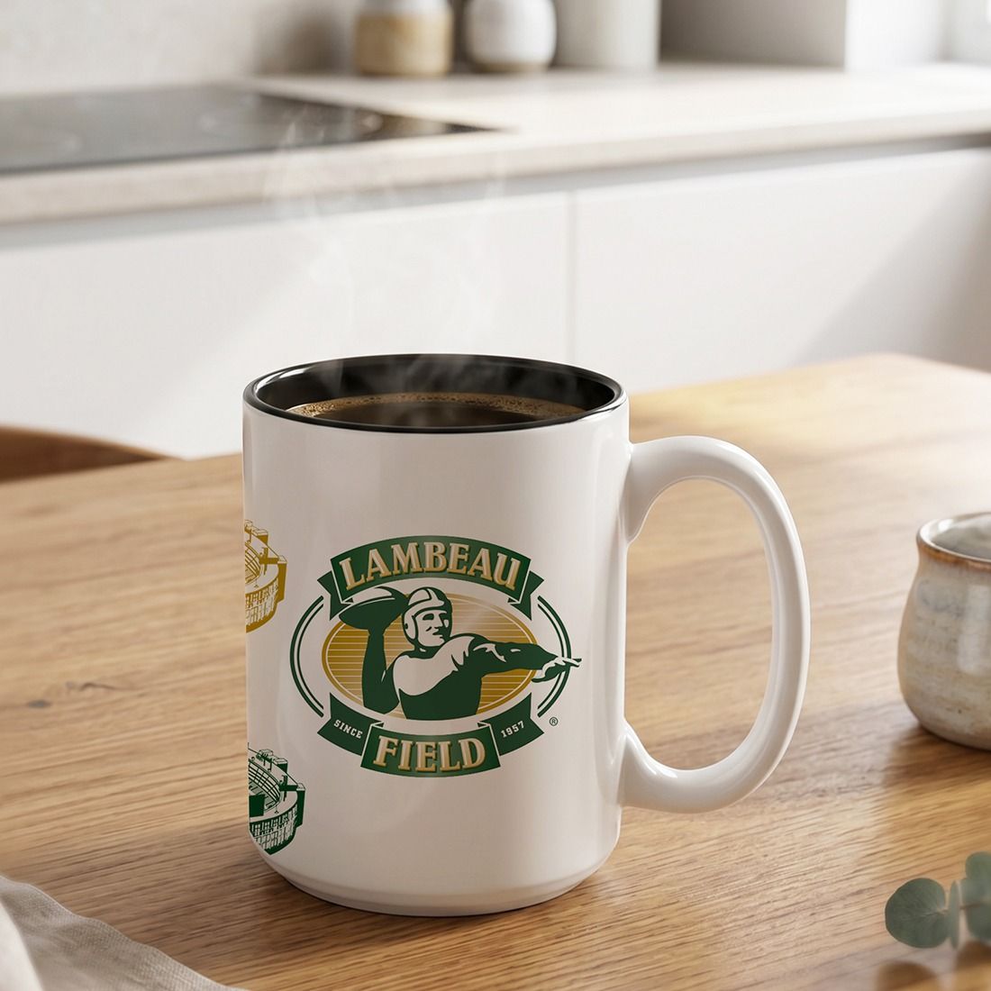 Lambeau Field Iconic Sketch Ceramic Mug