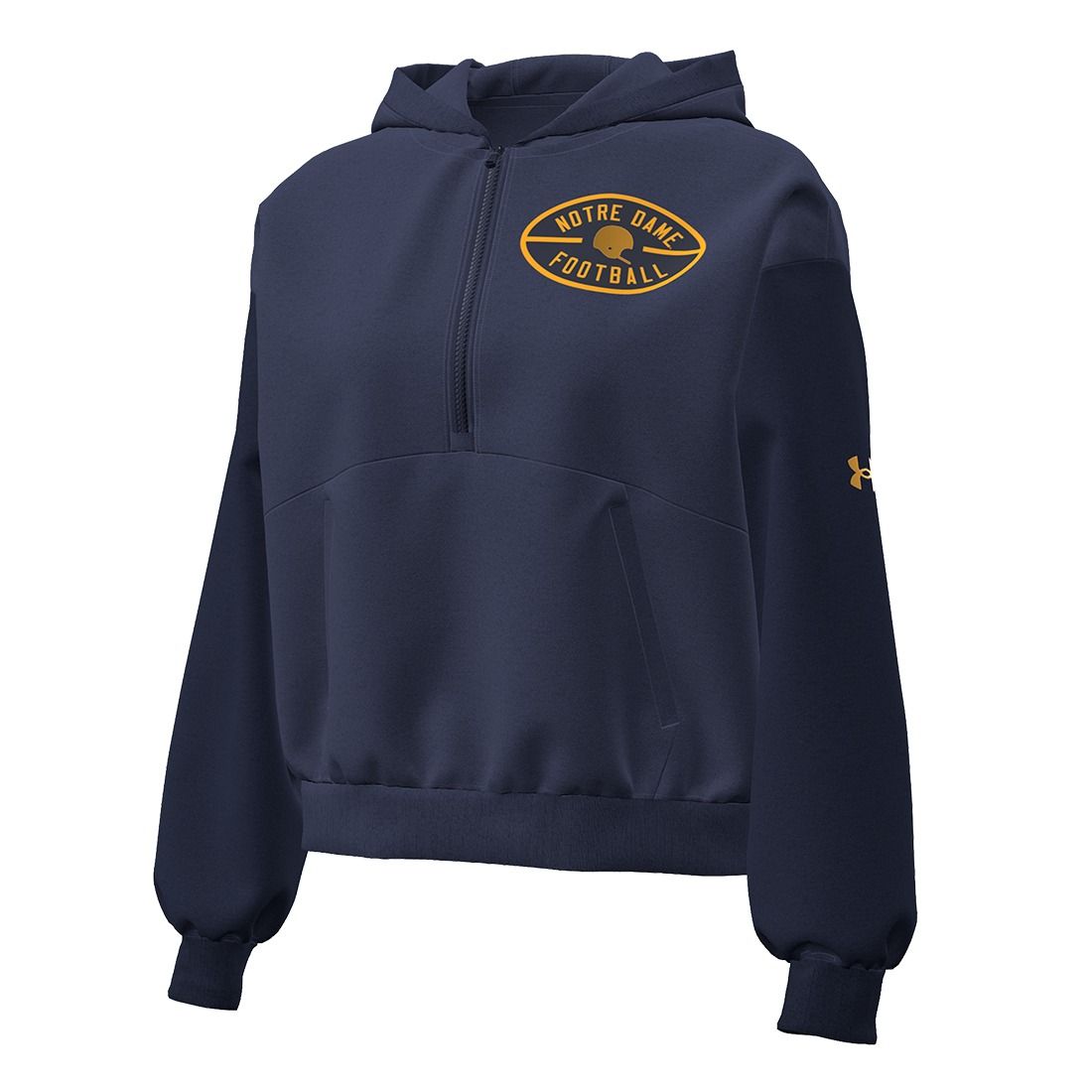 Shamrock Series ND Womens Icon 1/2 Zip Hoodie